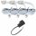 3er Set 3W LED Einbaustrahler IP65 12V inkl Trafo & 120cm Kabel