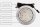 6er Set / Flache LED Einbauspots Lina / 12Volt / 3W / Kabelbaum / Stecker/ Verteilerleiste / LED Trafo / Einbautiefe nur 12mm