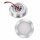 9er Set SMD Bodeneinbauspots 12Volt + 2 x LED Rundtrafo. Für Laminat, Parkett, Fliesen usw. Begehbar - IP67. Abwaschbar.