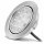 Flache LED Möbel Einbauleuchte Lina 12V - 3W - Stromkabel 1.8m - ohne Transformator
