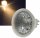 Reflektor COB LED Leuchtmittel 12Volt - 3Watt - WARMWEISS - 230 Lumen - Sockel Gu5.3 - 36&deg; Lichtkegel