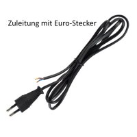 2er Set / Flache LED Einbauspots Lina / 12Volt / 3W / LED Trafo /  230V Netzkabel für schaltbare Steckdosen
