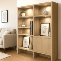 3er Set / Flache LED Einbauspots Lina / 12Volt / 3W/  LED Trafo / 230V Netzkabel für schaltbare Steckdosen