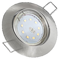 SMD LED Einbaustrahler Jan / 5Watt / 230Volt / 110&deg; Leuchtwinkel / Betrieb ohne Trafo m&ouml;glich.