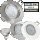 SMD LED Einbaustrahler Jan / 5Watt / 230Volt / 110&deg; Leuchtwinkel / Betrieb ohne Trafo m&ouml;glich.