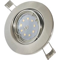 SONDERAKTION / LED Einbaustrahler / 230V / 3W=30W / Schwenkbar / 120° Leuchtwinkel