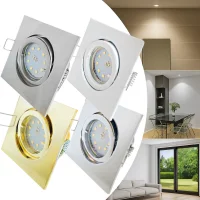 SMD LED Einbaustrahler Dario / 230Volt / 3Watt / 250Lumen...