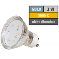 SMD LED Einbaustrahler Dario / 230Volt / 3Watt / 250Lumen / Bajonettring