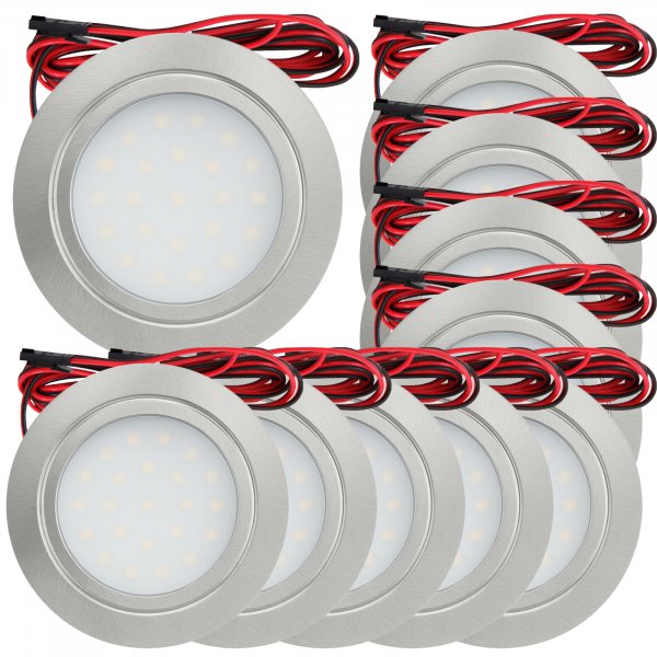 10er Set mit 2 x 15W LED Trafos