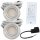 2er Set mit 12W LED Trafo