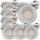 7er Set mit 2 x 12W LED Trafos
