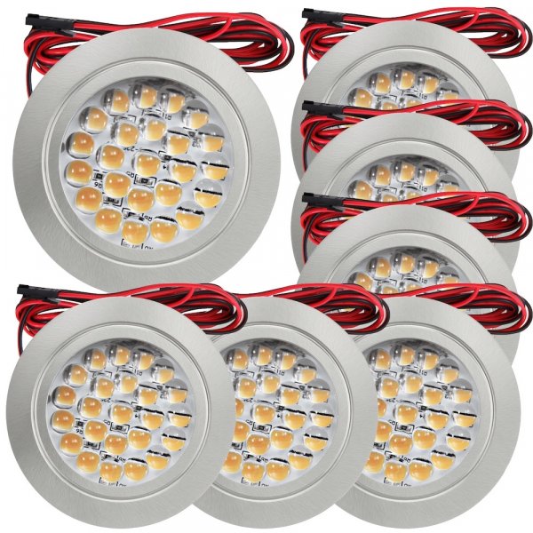 7er Set mit 2 x 12W LED Trafos