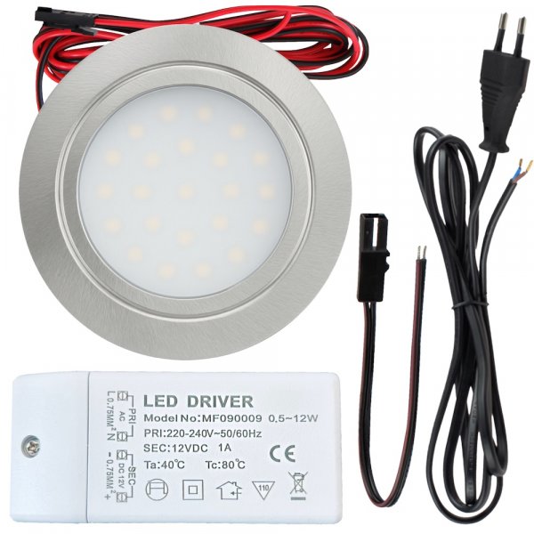 Einzelstrahler mit Trafo 230V Zuleitung