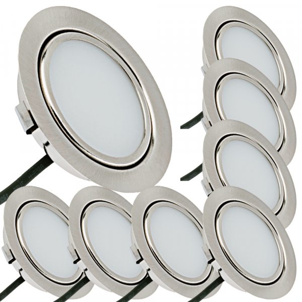 8er Set mit 2 x 15W LED Trafos