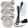 3er Set - 12W LED Trafo - 230V Zuleitung