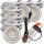6er Set - 12W LED Trafo - 230V Schnurschalter
