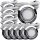 10er Set mit 2 x 12W LED Trafos