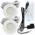 2er Set - 12W LED Trafo - 230V Zuleitung