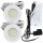 2er Set - 12W LED Trafo - 230V Schnurschalter