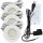 3er Set - 12W LED Trafo - 230V Schnurschalter