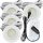 4er Set - 12W LED Trafo - 230V Zuleitung