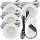 4er Set - 12W LED Trafo - 230V Schnurschalter