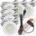 6er Set - 12W LED Trafo - 230V Schnurschalter