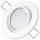 Flacher SMD LED Einbaustrahler Tomas | 230V | 5Watt | ET=30mm | Milchglas
